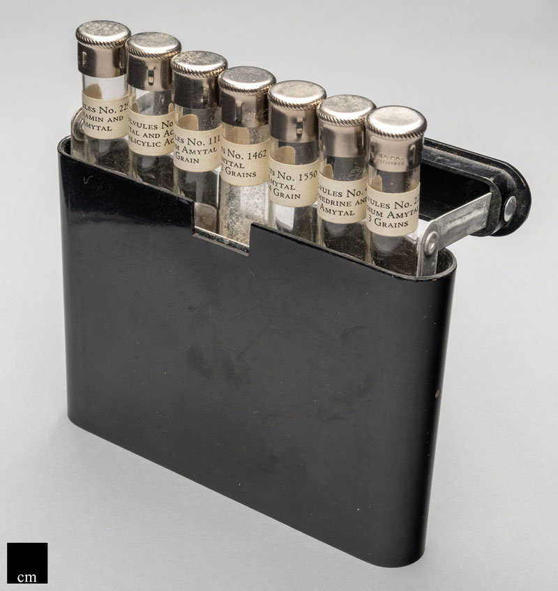 Medication Vials in a Pocket Carrying Case Medication Vials in a Pocket Carrying Case