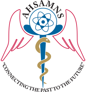 Association of Health Sciences Archives and Museums of Nova Scotia (AHSAMNS) Logo
